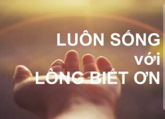 Luôn Sống Với Lòng Biết Ơn