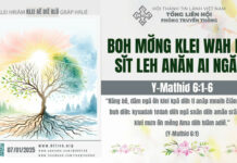 Boh Mơ̆ng Klei Wah Lač Sĭt leh anăn Ai Ngăm – 7/1/2025