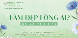 Làm Đẹp Lòng Ai? – 16/1/2025