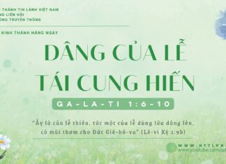 Dâng Của Lễ Tái Cung Hiến – 17/1/2025