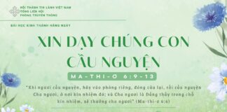 Xin Dạy Chúng Con Cầu Nguyện – 2/1/2025