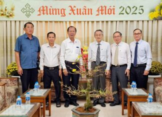 Các Đoàn Đến Chúc Tết Tổng Liên Hội HTTLVN