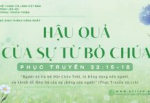 Hậu Quả Của Sự Từ Bỏ Chúa – 25/1/2025