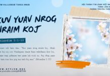 Kuv Yuav Nrog Nraim Koj – 29/1/2025