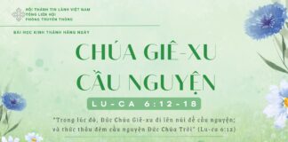 Chúa Giê-xu Cầu Nguyện – 3/1/2025