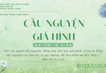 Cầu Nguyện Giả Hình – 6/1/2025