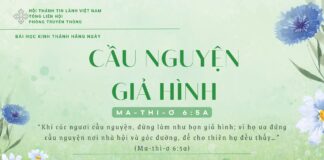 Cầu Nguyện Giả Hình – 6/1/2025
