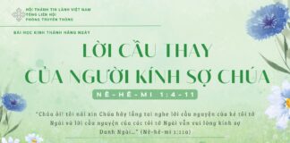 Lời Cầu Thay Của Người Kính Sợ Chúa – 8/1/2025