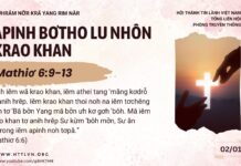 Apinh Bơtho Lu Nhôn Krao Khan – 2/1/2025