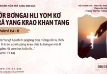 Nơ̆r Bơngai Hli Yom Kơ Kră Yang Krao Khan Tang – 8/1/2025