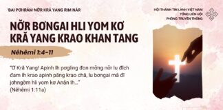 Nơ̆r Bơngai Hli Yom Kơ Kră Yang Krao Khan Tang – 8/1/2025