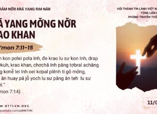 Kră Yang Mơ̆ng Nơ̆r Krao Khan – 11/1/2025