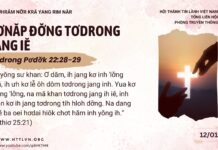 Tơnăp Đơ̆ng Tơdrong Jang Iĕ – 12/1/2025