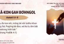 ‘Bă-Kon Gah Bơhngol – 15/1/2025