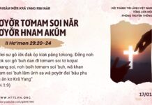 Pơyơ̆r Tơmam Soi Năr Pơyơ̆r Hnam Akŭm – 17/1/2025