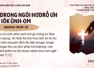 Tơdrong Ngôi Hơdrô̆ Ưh Kơ iŏk Ŭnh-om – 20/1/2025