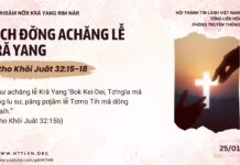 Lĕch Đơ̆ng Achăng Lê̆ Kră Yang – 25/1/2025