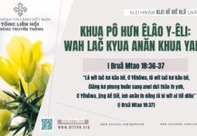 Khua Pô Hưn Êlâo Y‑Êli: Wah Lač Kyua Anăn Khua Yang – 1/2/2025