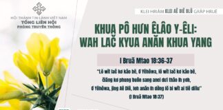 Khua Pô Hưn Êlâo Y‑Êli: Wah Lač Kyua Anăn Khua Yang – 1/2/2025