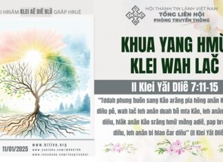 Khua Yang Hmư̆ Klei Wah Lač – 11/1/2025