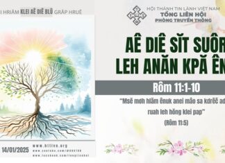 Aê Diê Sĭt Suôr Leh Anăn Kpă Ênô – 14/1/2025