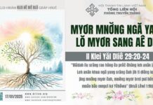 Myơr Mnơ̆ng Ngă Yang Lŏ Myơr Sang Aê Diê – 17/1/2025