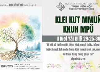 Klei Kưt Mmuñ Kkuh Mpŭ – 18/1/2025