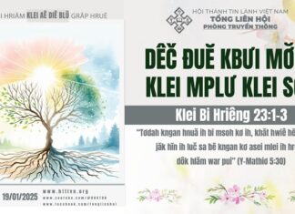 Dêč Đuĕ Kbưi Mơ̆ng Klei Mplư Klei Soh – 19/1/2025