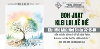 Boh Jhat Klei Lui Aê Diê – 25/1/2025