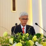 Mục sư Nguyễn Chí Tín, Trưởng BĐD cầu nguyện khai lễ