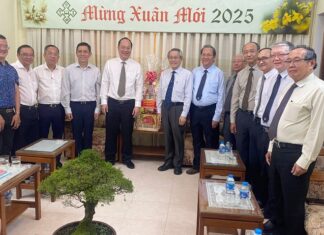 Thành uỷ Thành phố Hồ Chí Minh Thăm và Chúc Tết Tổng Liên Hội