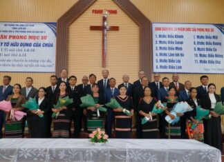 Bình Phước: Tấn Phong 11 Mục Sư Nhiệm Chức Khu Vực II