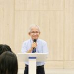 02-MS Nguyễn Ngọc Tốt, Quản nhiệm HT Gia Định & Trưởng ban Đại Diện Tin Lành TP.HCM, tâm tình và cầu nguyện khai mạc chương trình