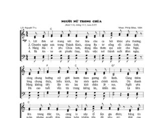 Bài hát: NGƯỜI NỮ TRONG CHÚA