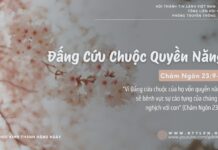 Đấng Cứu Chuộc Quyền Năng – 23/2/2025