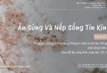 Ân Sủng Và Nếp Sống Tin Kính – 28/2/2025