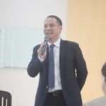 3. Mục sư Đỗ Đăng Khoa, Trưởng khối Thiếu niên Tổng Liên Hội (TLH), giảng huấn chương trình