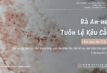 Bà An-ne: Tuôn Lệ Kêu Cầu – 5/2/2025