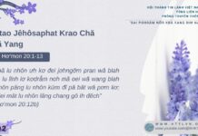Pơtao Jêhôsaphat Krao Chă Kră Yang – 11/2/2025