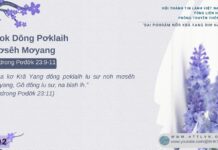 ‘Bok Dŏng Pơklaih Mơsêh Mơyang – 23/2/2025