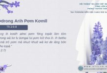 Tơdrong Arih Pơm Kơmĭl – 26/2/2025
