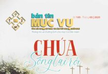 Bài hát Phục sinh: CHÚA SỐNG LẠI RỒI