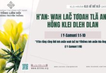 H’An: Wah Lač Tơdah Tlă Anăp Hŏng Klei Dleh Dlan – 4/2/2025