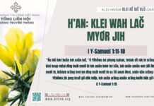 H’An: Klei Wah Lač Myơr Jih – 6/2/2025