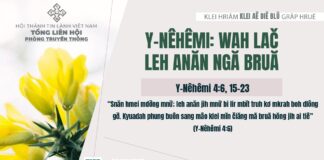 Y‑Nêhêmi: Wah Lač Leh Anăn Ngă Bruă – 9/2/2025