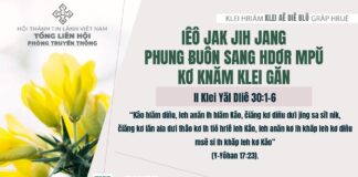 Iêô Jak Jih Jang Phung Ƀuôn Sang Hdơr Mpŭ Kơ Knăm Klei Găn – 15/2/2025