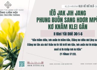 Iêô Jak Jih Jang Phung Ƀuôn Sang Hdơr Mpŭ Kơ Knăm Klei Găn – 15/2/2025