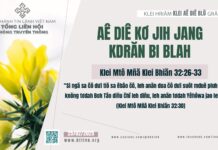 Aê Diê Kơ Jih Jang Kdrăn Bi Blah – 25/2/2025