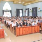 Quang cảnh buổi lễ tại nhà thờ Tin Lành Ia Tiêm