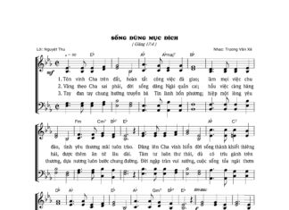 Bài hát: SỐNG ĐÚNG MỤC ĐÍCH